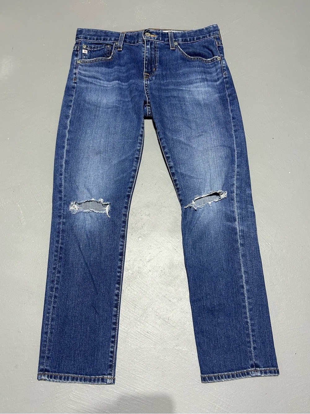 AG Adriano Goldschmied The Ex-Boyfriend Slim Denim Jeans (Women’s Size 27R)